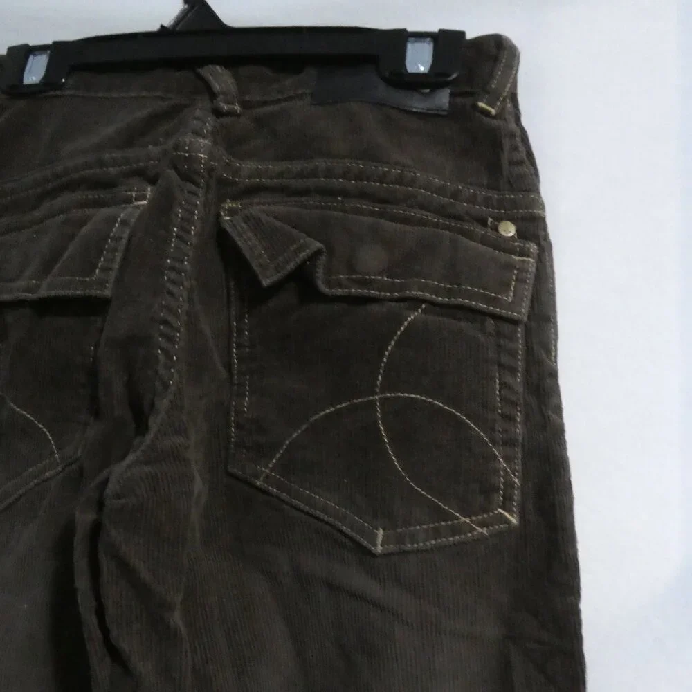 HURLEY | size 7 | Brown Corduroy - Cords | Pants | 100% Cotton | NWOT - Picture 12 of 16